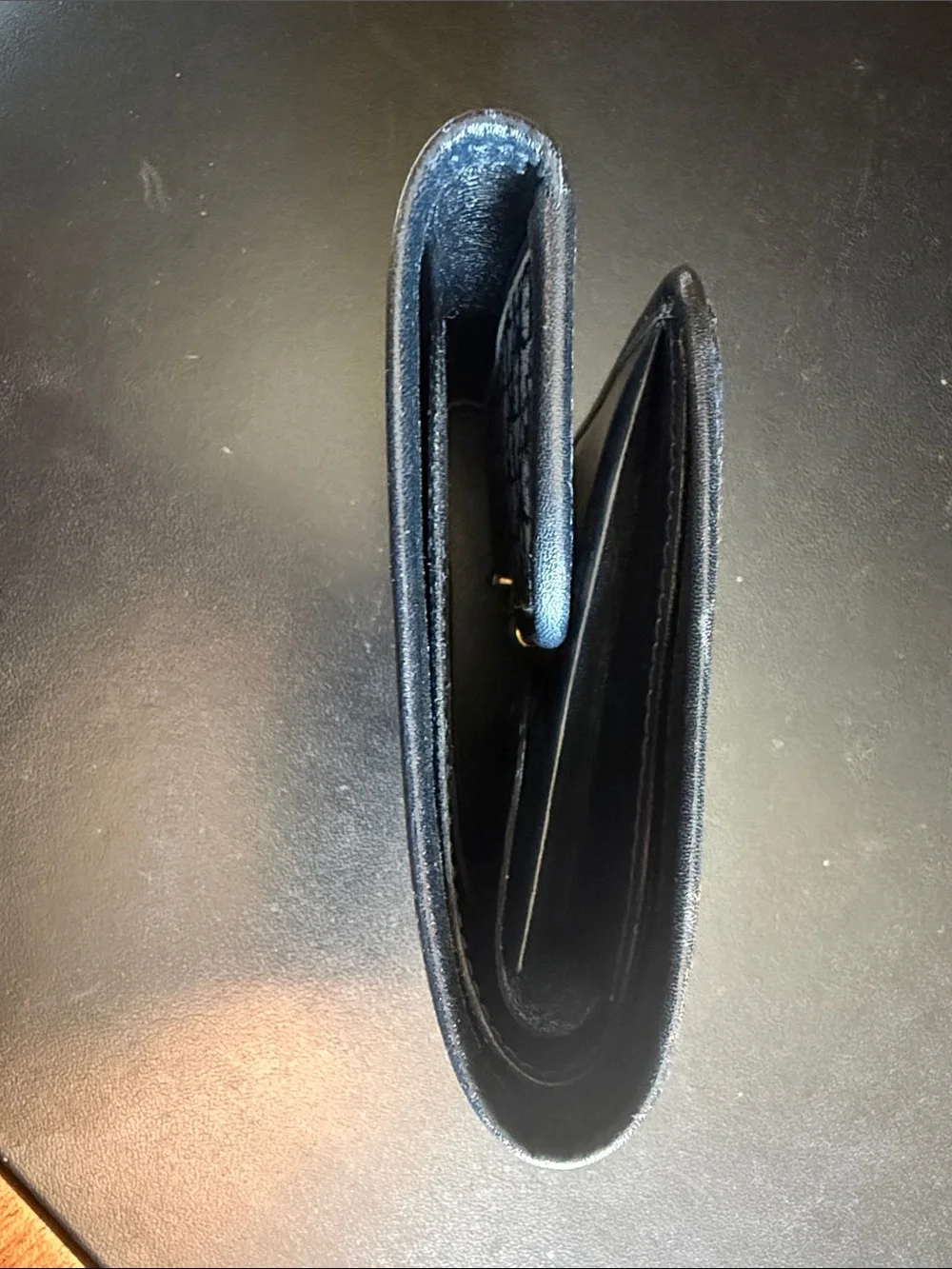 Vintage Christian Dior Navy Wallet